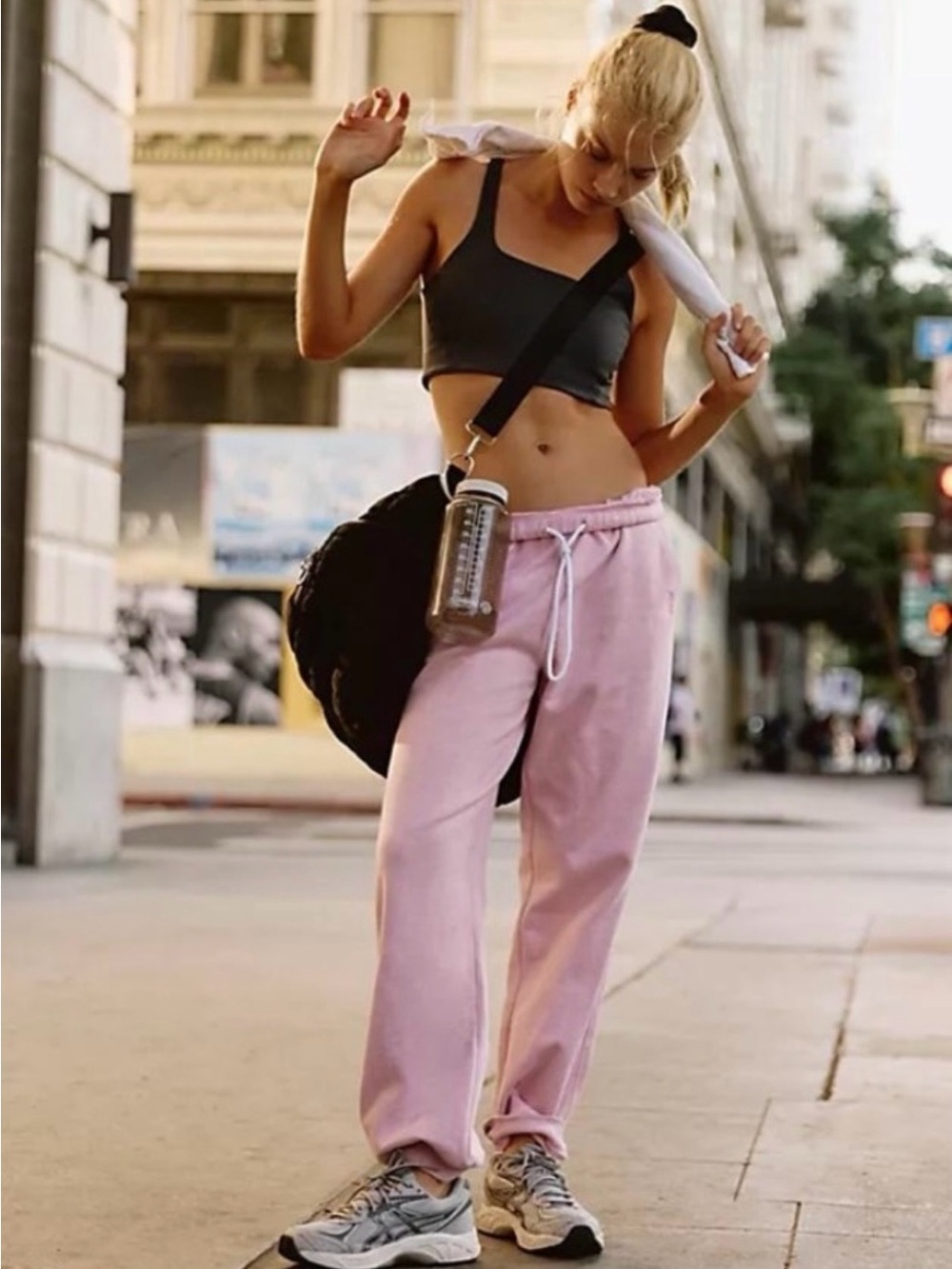 FP Movement by Free People For The Win Joggers 92768001 Candy Pink Heather XS